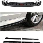 Hyundai Tucson Siyah Difüzör Ve Flaplı Yan Marşpiyel Eki Piano Black