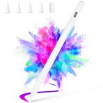 HZD iPad için Stylus Kalem, (2018-2022) iPad Pro 11/12.9, iPad 9./8./7./6. Nesil, iPad Air 5./4./3. Nesil, iPad Mini 6./5. Nesil iPad Aksesuarları için Manyetik Stylus Kalem 4 Kalem Başlıklı