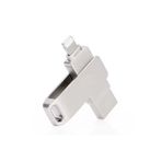 HZL 64GB iPhone Uyumlu USB Flash Bellek OTG Destekli Lightning ve USB Girişli Taşınabilir Hafıza