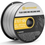 HZXVOGEN E71T-GS .030''Gazsız Akı Çekirdek MIG Çelik Kaynak Teli - 2,2 lb Makara