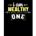 I AM WEALTHY IN MORE WAYS THAN ONE | 2022 Productivity Life Planner 8 10 300: 2022 Productivity Life Planner: At a Glance Monthly Calendar: Personal ... Full-size Organizer Time Management