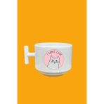 I Don't Care Baskılı Mood T Kupa - Pembe - 199 ml