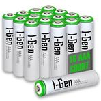 I-Gen B136 16 Adet Aaa 900 Mah Şarj Edilebilir İnce Kalem Pil 1.2V Ni-Mh Şarjlı Pil