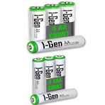 I-Gen B181 4 Adet Aa 2700 Mah Şarjlı Kalem Pil + 4 Adet Aaa 900 Mah Şarjlı İnce Kalem Pil 1.2V Nı-Mh