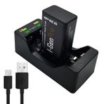 I-Gen Batteries D915 2’li AA/AAA/9V Pil Şarj Aleti + 1 Adet I-Gen Pro 9V 250 mAh Ni-MH Şarjlı Pil