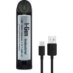 I-Gen G101 Akıllı Pil Şarj Aleti + 18650 2000mAh 3.7V Li-ion Pil Seti | Type-C Giriş | Güvenli Şarj