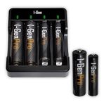 I-Gen G421 4'Lü Pil Şarj Aleti + 2 Adet Aa Pro 2950 Mah + 2 Adet Aaa Pro 1100 Mah Şarjlı Kalem Pilli Set 1.2V Ni-Mh