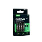 I-gen G429 Pro Series 4x Usb Pil Şarj Cihazı 4 Adet 2950 Aa Kalem Pilli Set 4 Adet 2950 Aa Pil Şarj Aleti