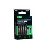 I Gen I-gen G429 4'lü Pil Şarj Aleti 4 Adet Aa Pro 2950 Mah Şarjlı Kalem Pilli Set