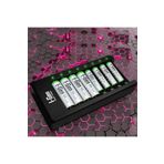 I Gen I-Gen G879 8'li Pil Şarj Aleti + 4 Adet AA 2700 mAh + 4 Adet AAA 900 mAh Şarjlı Kalem Pilli Set 1.2V