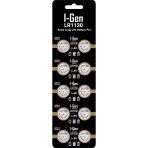 I-Gen Lr1130 (Ag10) 10'Lu Paket Özel Alkalın Düğme Pil
