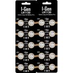 I-Gen Lr1130 (Ag10) 20'Li Paket Özel Alkalın Düğme Pil