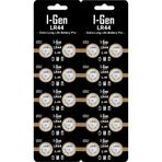 I-Gen LR44 1.5V Alkalin Düğme Pil (AG13, A76, L1154) 20'li Paket