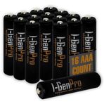 I-Gen Pro P134 16 Adet Aaa 1100 Mah Şarj Edilebilir İnce Kalem Pil 1.2V Ni-Mh Şarjlı Pil