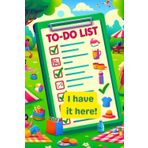 I have it here! To Do List: To-do List So that you have activities in one easy to use paperback.