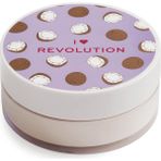 I Heart Revolution Hindistan Cevizi Özlü Beyaz Loose Baking Pudra 22 g – Parlaklık Azaltıcı, Ton Eşitleyici Makyaj Sabitleyici