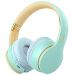 I love e iFecco Kulak Üstü Bluetooth Kulaklıklar, Katlanabilir Kablosuz Kulaklıklar Müzik Yüksek Düzeyde Ses Dahili Mikrofon, FM, Mikro SD/TF, Stereo Kulaklık, Akıllı Telefonlar/Tablet/Dizüstü Bilgisayar/PC için