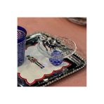 i love home glass Kristal Top Kahve Yanı Tabak 6'li Set