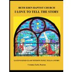 I Love to Tell the Story: Each Stained Glass Window Pane Tells a Story