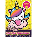 I Love Unicorn En Şirin Boyama Çok Çok Çıkartmalı!