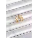 İ-Market 316L Çelik Gold Renk Vintage Model Kadın Yüzük TJ-BYK4173