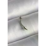 İ-Market 316L Çelik Gümüş Renk Çivi Model Piercing TJ-PR1364