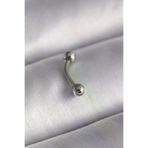 İ-Market 316L Çelik Gümüş Renk Topçuk Model Piercing TJ-PR1363