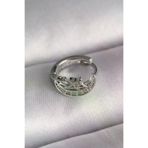 İ-Market 316L Çelik Gümüş Renk Zirkon Taşlı Ay Yıldız Model Tragus Piercing TJ-PR1323