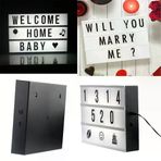 İ-Market A4 Led Işıklı Yazı Panosu Lightbox