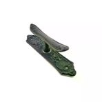 İ-Market Antika Tarz Dekoratif Pirinç Çiçekli Pencere Kolu - 165x38 mm, Oksit
