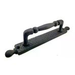 İ-Market Antika Tarz Dekoratif Pirinç Misket Çekme Kapı Kolu - 223x33 mm, Oksit
