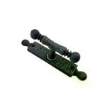 İ-Market Antika Tarz Dekoratif Pirinç Misket Pencere Kolu - 165x32 mm, Oksit