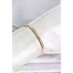 İ-Market CM 14K Gold Renk Yassı Zincir Yılan Model Kadın Bileklik TJ-BB8297