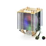İ-Market Cpu İşlemci Kule Tipi Soğutucu 500 Serisi Çift Fanlı 4 Bakır Borulu Rgb - Siyah ND2604