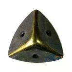 İ-Market Dekoratif, Kutu, Sandık Köşesi - 45x28 mm, Büyük, Antik, 100 Adet