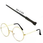 İ-Market Harry Potter Asası 30 cm ve Harry Potter Gözlüğü Seti