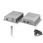 İ-Market Hdmi Kvm Extender 4K 60 M - Gümüş HDX1355