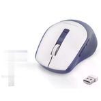 İ-Market Kablosuz Mouse 600/1600 Dpi - Beyaz Lacivert HDX3408B