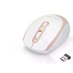 İ-Market Kablosuz Mouse 800/1600 Dpi - Beyaz Pembe HDX3406R