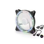 İ-Market Kasa Fanı Kristal Rgb 12 Cm - Siyah ND2662