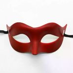 İ-Market Kırmızı Renk Masquerade Kostüm Partisi Venedik Balo Maskesi
