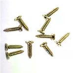 İ-Market Klips, Menteşe, Ayak, Ağaç, Sunta Vidası 2,2x9,5mm - Sarı 100 Adet