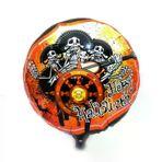 İ-Market Kuru Kafalı Korsanlar Halloween Şekilli Folyo Balon 45 cm