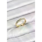 İ-Market Pirinç Gold Renk Zirkon Taşlı Vintage Kadın Yüzük TJ-BYK3862