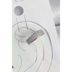 İ-Market Pirinç Gümüş Renk Zirkon Taşlı Kıkırdak Model Kadın Küpe TJ-BKP10552