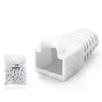 İ-Market Rj45 Konnektör Papuç - 100 Adet Beyaz / Ekonomik Poşet Paket ND2433