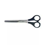 İ-Market Shadow Line 2219 M-529 Plastik Saplı Ara Makas Tekli No: 6 inç / 15,24 cm - Paslanmaz Çelik
