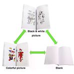 İ-Market Sihirli Defter Sihirli Kitap İlizyon Oyunu Sihirli Oyun Defteri 13x10 cm