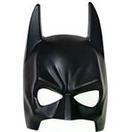 İ-Market Siyah Renk Çocuk Boy Arkadan Lastikli Batman Maskesi Yarasa Adam