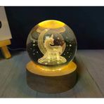 İ-Market Unicorn Tasarımlı Işıklı Cam Küre Cap 6 Cm Kod 54